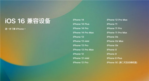 iOS16系统界面展示
