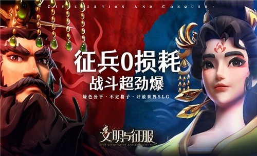 文明与征服游戏界面示意图