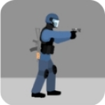 平面僵尸防御横版枪战射击