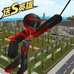 火柴人蜘蛛侠绳索英雄